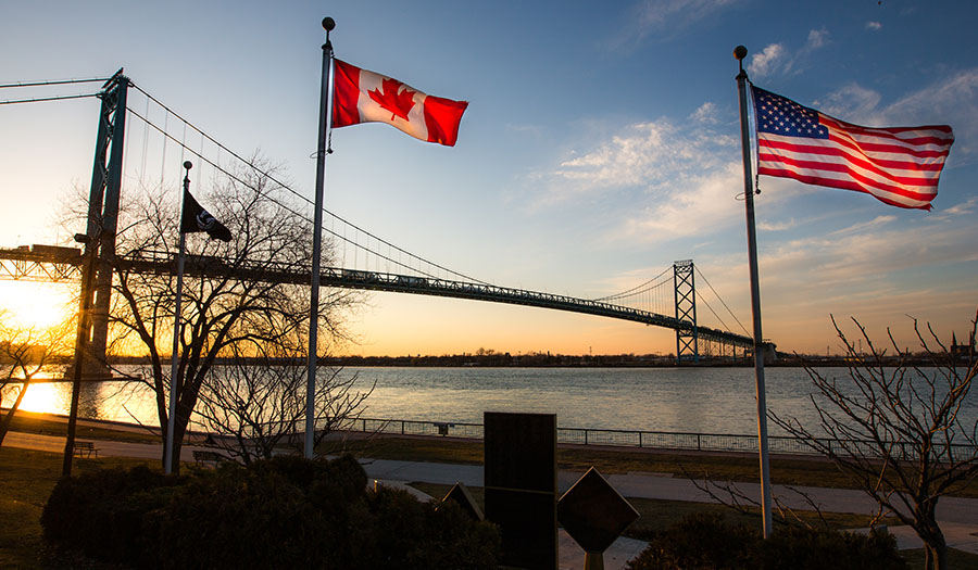 Cross Border Trips Windsor/Detroit